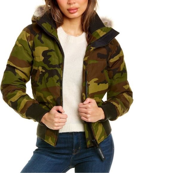 Canada Goose Jackets & Blazers - Canada Goose Savona Camo Bomber Jacket size Small